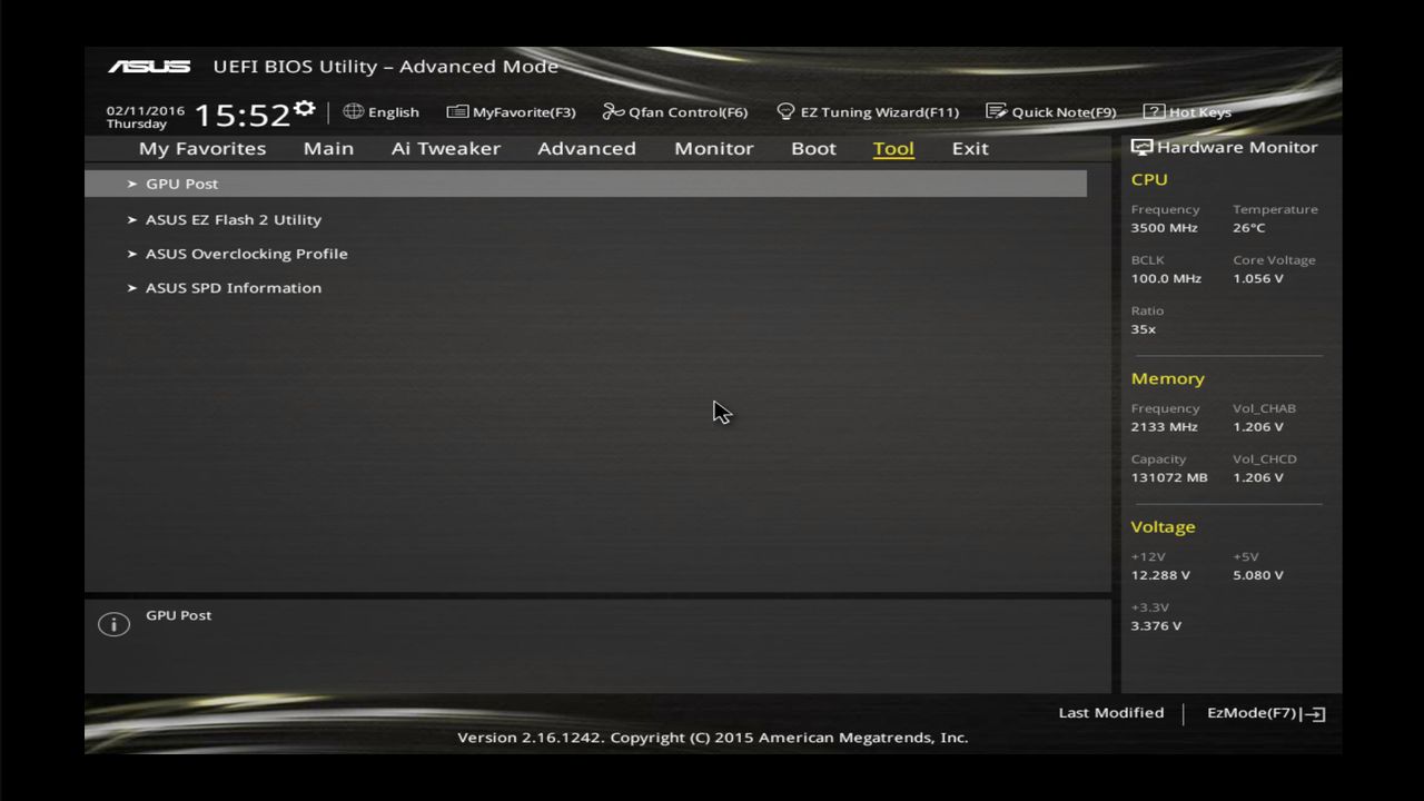 BIOS screenshot thumbnail