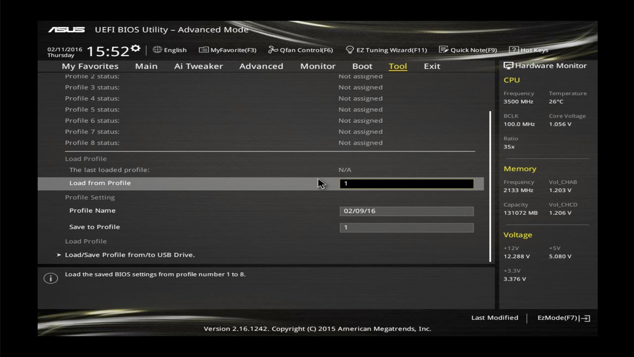BIOS screenshot thumbnail
