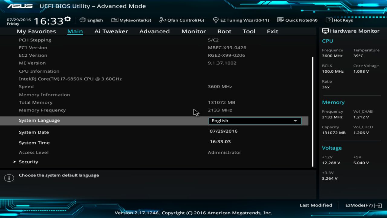 BIOS screenshot thumbnail