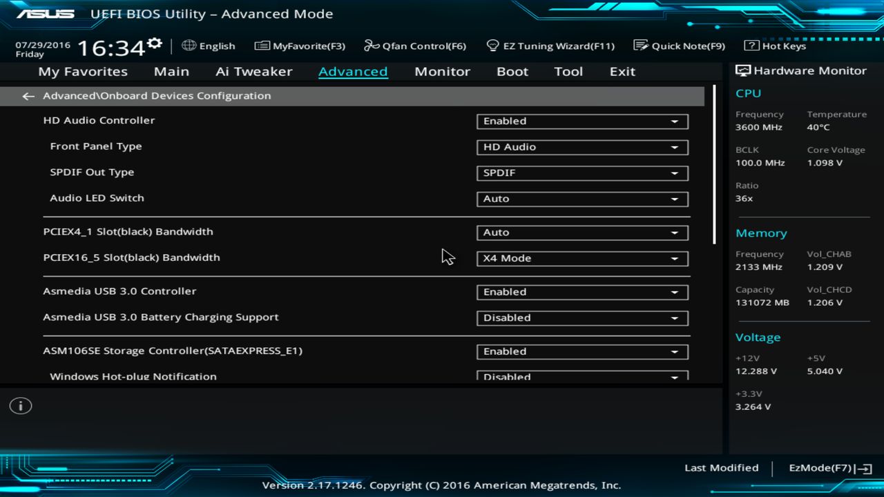 BIOS screenshot thumbnail