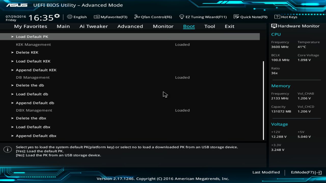 BIOS screenshot thumbnail