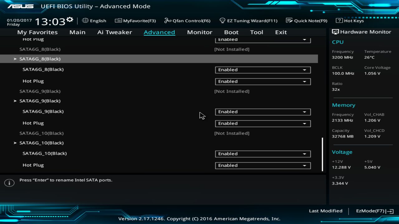 BIOS screenshot thumbnail