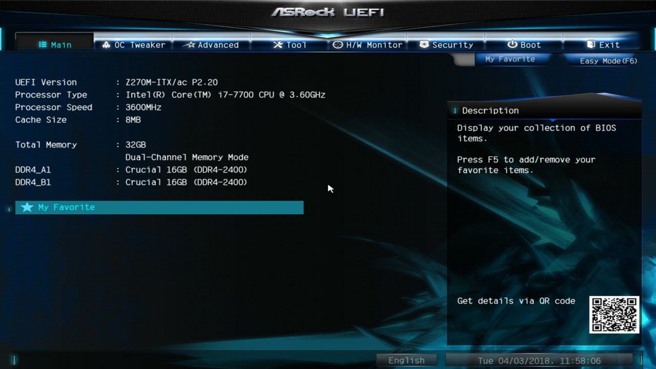 BIOS screenshot thumbnail