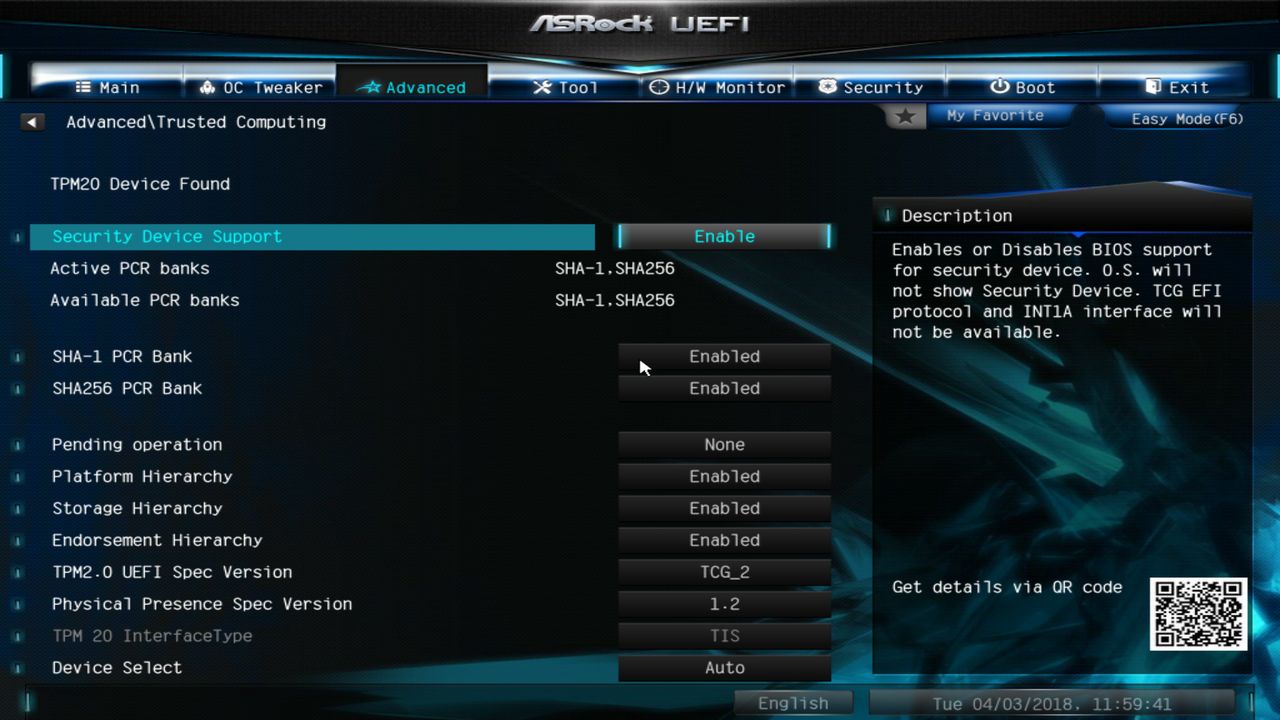 BIOS screenshot thumbnail