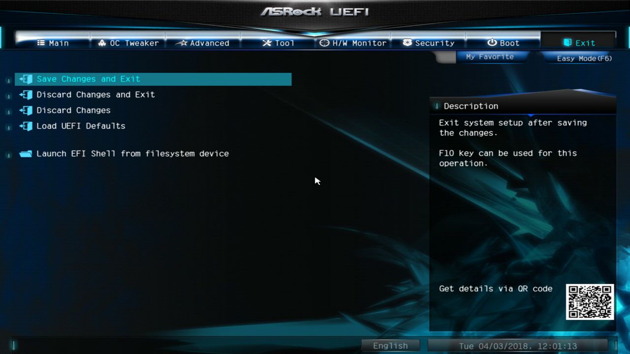 BIOS screenshot thumbnail