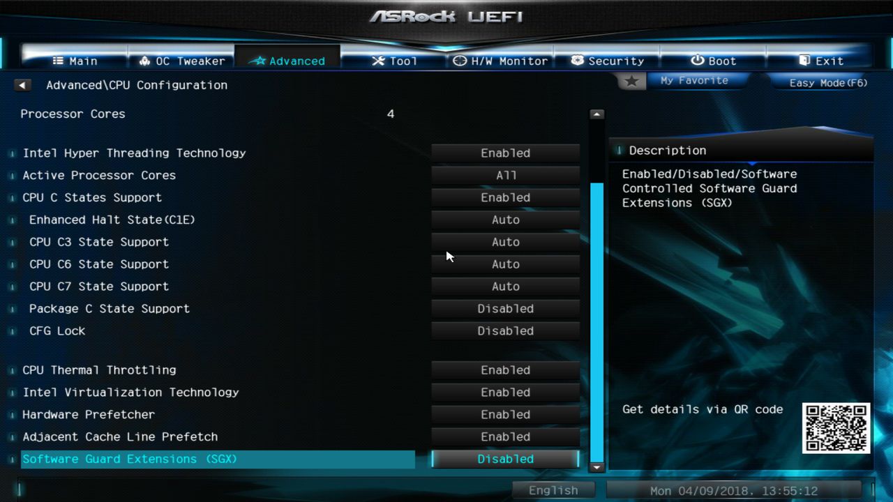 BIOS screenshot thumbnail