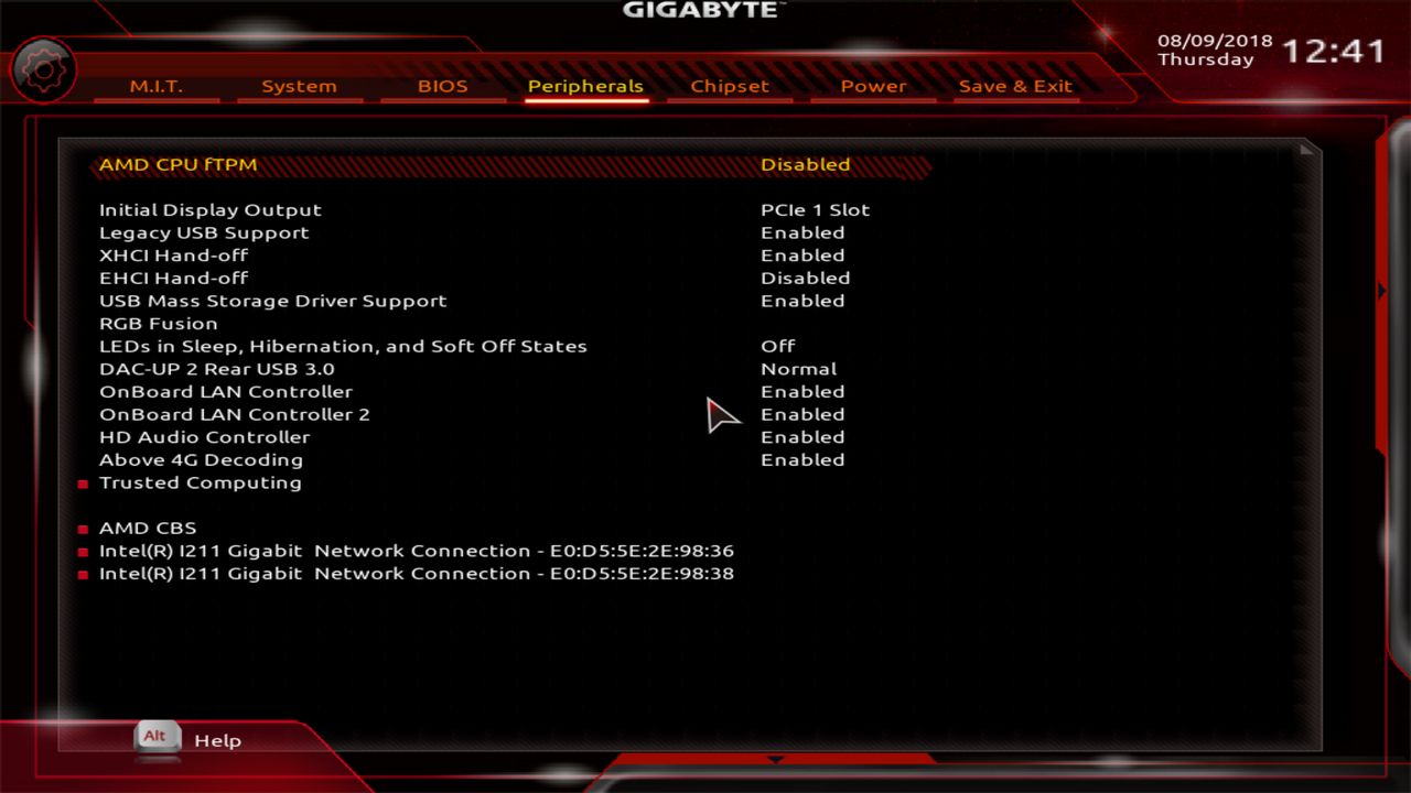 BIOS screenshot thumbnail
