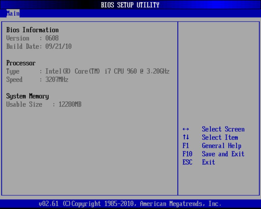 Bios id error. Bios id error