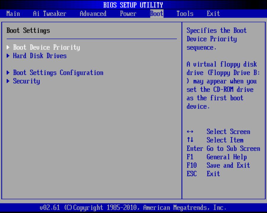 BIOS screenshot thumbnail